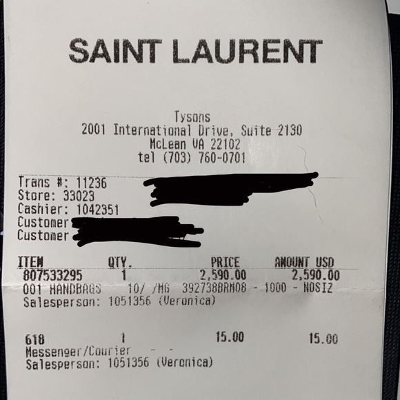 YSL COLLEGE LARGE IN QUILTED LEATHER ALL BLACK - Picture 9 of 14